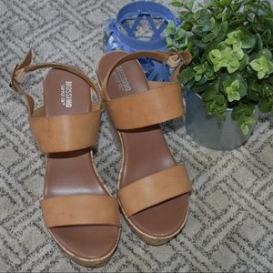Tan Mossimo Wedges